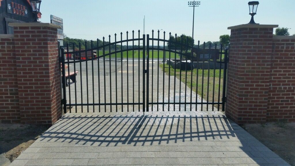 new estate gate installed at local prince william county high school new estate gate installed at local prince william county high school
