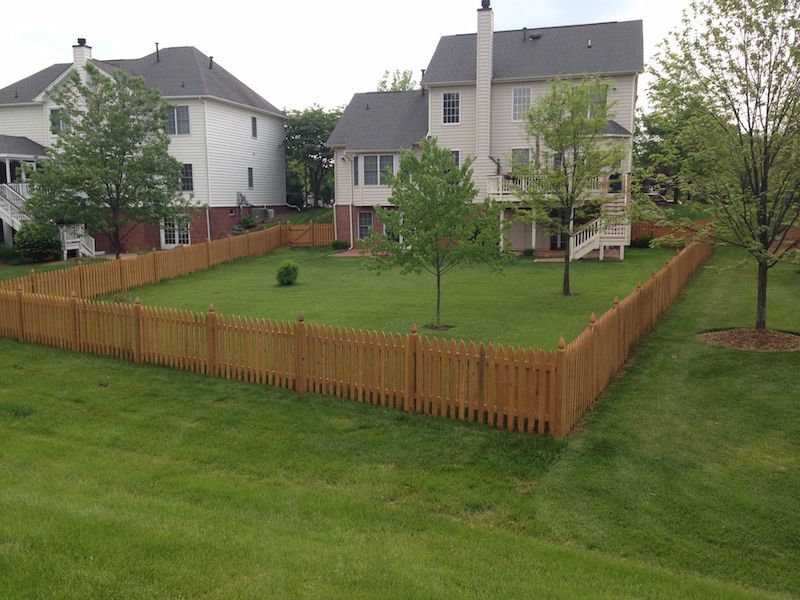 wood fences would be an excellent addition